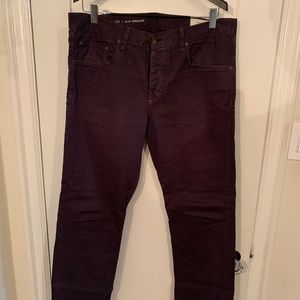 Rag & Bone size 36x34 (RB15x)grey jean-cut chinos.